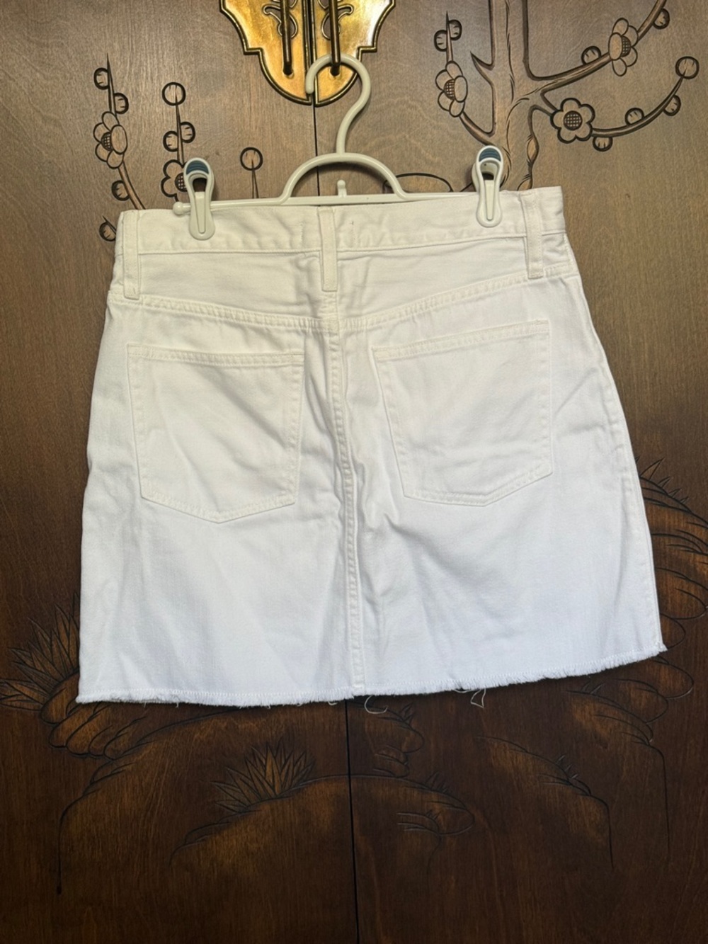 J. Crew White Denim Skirt - Picture 3 of 7